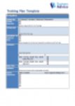 Free download Training Plan Template 1 DOC, XLS or PPT template free to be edited with LibreOffice online or OpenOffice Desktop online