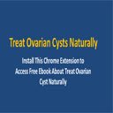 Treat Ovarian Cysts Naturally  screen for extension Chrome web store in OffiDocs Chromium