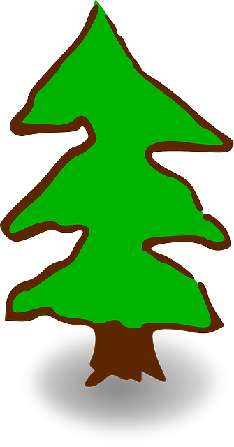 Free download Tree Green Pine Christmas - Free vector graphic on Pixabay free illustration to be edited with GIMP free online image editor