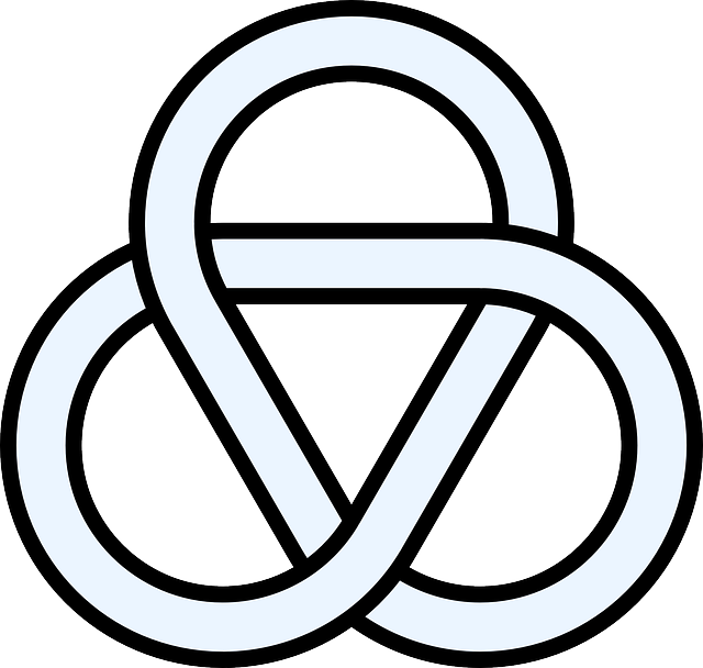 Free download Trefoil Circular Knot - Free vector graphic on Pixabay free illustration to be edited with GIMP free online image editor