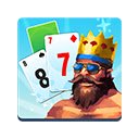 Tripeak Solitaire Beach Resort Card Game  screen for extension Chrome web store in OffiDocs Chromium