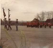 Free download Trooping The Colours, Royal Northumberland Fusiliers, St. Georges Day, 1966. free photo or picture to be edited with GIMP online image editor