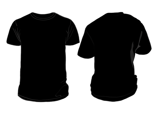 Free download T-Shirt Black Clothing -  free illustration to be edited with GIMP free online image editor