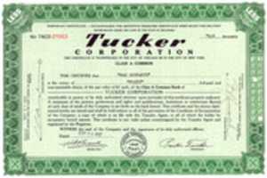 Free download Tucker Automobile Stock Certificate Obverse free photo or picture to be edited with GIMP online image editor