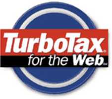 Free download TurboTax for the Web logo - GIF file free photo or picture to be edited with GIMP online image editor