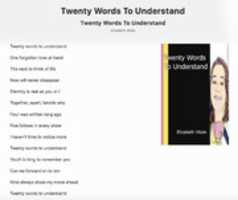 Free download Twenty Words To Understand free photo or picture to be edited with GIMP online image editor