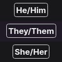 Twitch Chat pronouns  screen for extension Chrome web store in OffiDocs Chromium