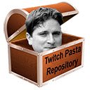 Twitch Pasta Repository  screen for extension Chrome web store in OffiDocs Chromium