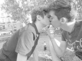 Free download Two Male Teens Kissing - Photo free photo or picture to be edited with GIMP online image editor