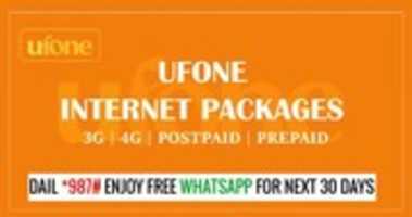Free download Ufone Internet Packages Daily Weekly Monthly Prepaid And Postpaid free photo or picture to be edited with GIMP online image editor