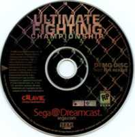 Free download Ultimate Fighting Championship (USA) (Demo) - DISC LABEL SCAN free photo or picture to be edited with GIMP online image editor