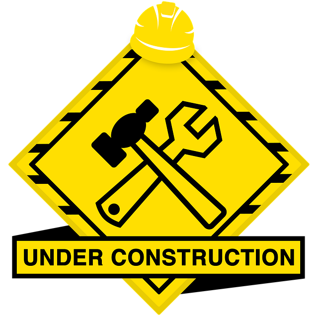 Free download Under Construction Building -  free illustration to be edited with GIMP free online image editor