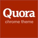 Unofficial Quora Chrome Theme  screen for extension Chrome web store in OffiDocs Chromium