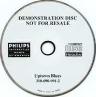 Free download Uptown Blues, The (Demonstration Disc) (Philips CD-i) [Scans] free photo or picture to be edited with GIMP online image editor