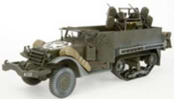 Free download U.S. Army Half-Track Armoured Vehicle Model Kit free photo or picture to be edited with GIMP online image editor