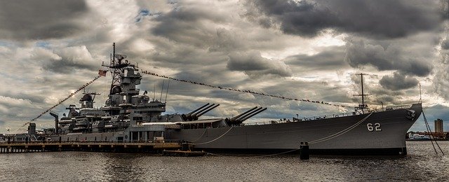 Free download uss new jersey battleship warship free picture to be edited with GIMP free online image editor