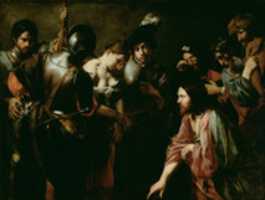 Free download Valentin De Boulogne, Christ And The Adulteress free photo or picture to be edited with GIMP online image editor