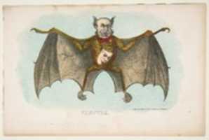 Free download Vampyre, from The Comic Natural History of the Human Race free photo or picture to be edited with GIMP online image editor