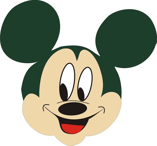 Gratis download Vector Mickey Mouse - gratis illustratie om te bewerken met GIMP gratis online afbeeldingseditor