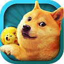 VeryDoge a very doge game  screen for extension Chrome web store in OffiDocs Chromium