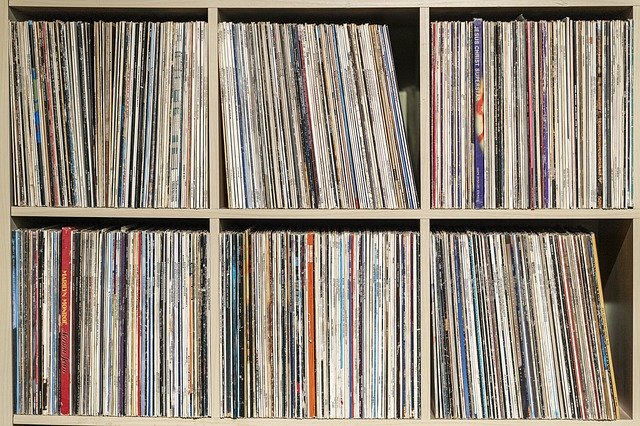 Free download vinyl records shelf vinyl music free picture to be edited with GIMP free online image editor