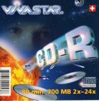 Free download Vivastar - 700 MB CD-R label free photo or picture to be edited with GIMP online image editor