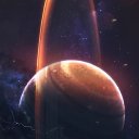 Wallpaper SATURN Sci Fi Planet (outer Space)  screen for extension Chrome web store in OffiDocs Chromium