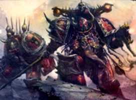 Free download Warhammer 40k - Word Bearers Chaos Space Marines [Copyright MajesticChicken] free photo or picture to be edited with GIMP online image editor