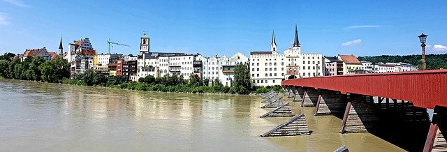 Wasserburg Inn Bridge City का निःशुल्क डाउनलोड - GIMP ऑनलाइन छवि संपादक के साथ संपादित की जाने वाली निःशुल्क फोटो या चित्र