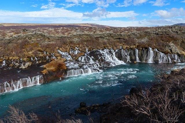 Téléchargement gratuit de Waterfall Iceland Stream - photo ou image gratuite à éditer avec l'éditeur d'images en ligne GIMP