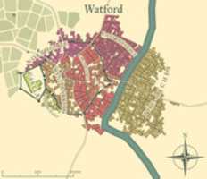 Free download Watford map free photo or picture to be edited with GIMP online image editor