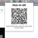 Web M QR  screen for extension Chrome web store in OffiDocs Chromium