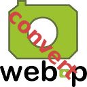 WebP converter  screen for extension Chrome web store in OffiDocs Chromium