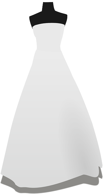 Free download Wedding Dress White - Free vector graphic on Pixabay free illustration to be edited with GIMP free online image editor