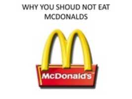 Free download WHY YOU SHOUD NOT EAT MCDONALDS free photo or picture to be edited with GIMP online image editor
