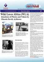 Free download Wiki Loves Africa (WLA) donations of Photos And Videos By Olusola David Ayibiowu free photo or picture to be edited with GIMP online image editor