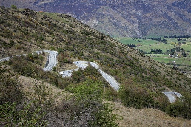 Free download winding road mountain pass steep free picture to be edited with GIMP free online image editor