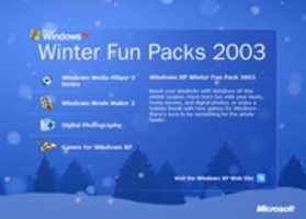 Free download Windows XP Winter Fun Pack 2003 free photo or picture to be edited with GIMP online image editor