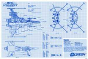 Free download Wing Commander Blueprint Raptor free photo or picture to be edited with GIMP online image editor