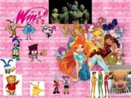 Free download Winx Club and Daniel Tiger Team free photo or picture to be edited with GIMP online image editor