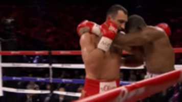 Free download Wladimir Klitschko Punching Himself Wladimir Klitschko Vs Bryant Jennings free photo or picture to be edited with GIMP online image editor