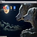 Wolves Theme 1280x720  screen for extension Chrome web store in OffiDocs Chromium