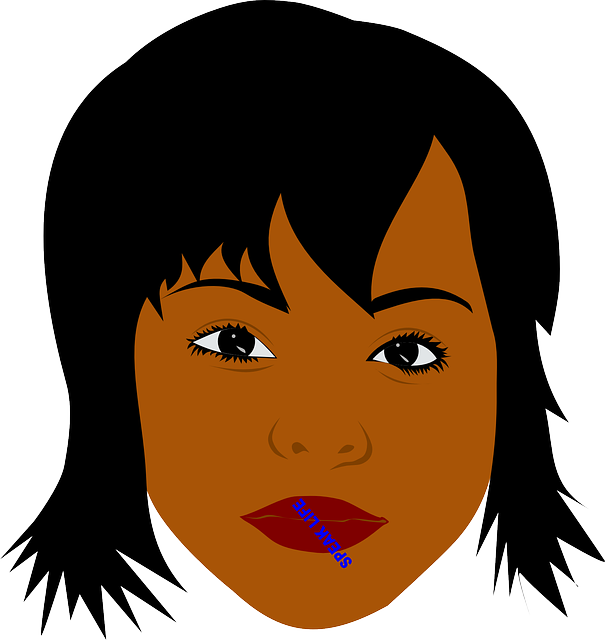 Free download Woman Black Hari Speak Life - Free vector graphic on Pixabay free illustration to be edited with GIMP free online image editor