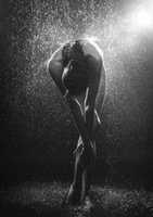 Free download Woman In Rain free photo or picture to be edited with GIMP online image editor