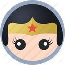 Wonder Woman Theme  screen for extension Chrome web store in OffiDocs Chromium