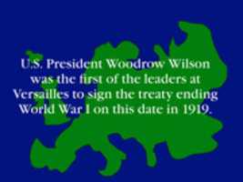 Free download Woodrow Wilson Signed The Treaty End Of World War I free photo or picture to be edited with GIMP online image editor