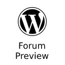 WordPress.org Forum Reply Preview  screen for extension Chrome web store in OffiDocs Chromium