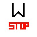 W STOP  screen for extension Chrome web store in OffiDocs Chromium