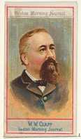 Free download W.W. Clapp, Boston Morning Journal, from the American Editors series (N1) for Allen & Ginter Cigarettes Brands free photo or picture to be edited with GIMP online image editor