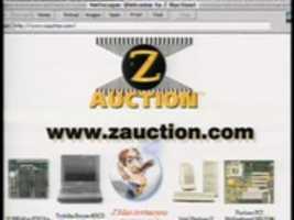 Free download www.zauction.com screenshot or photo from E-Commerce (Computer Chronicles episode) free photo or picture to be edited with GIMP online image editor